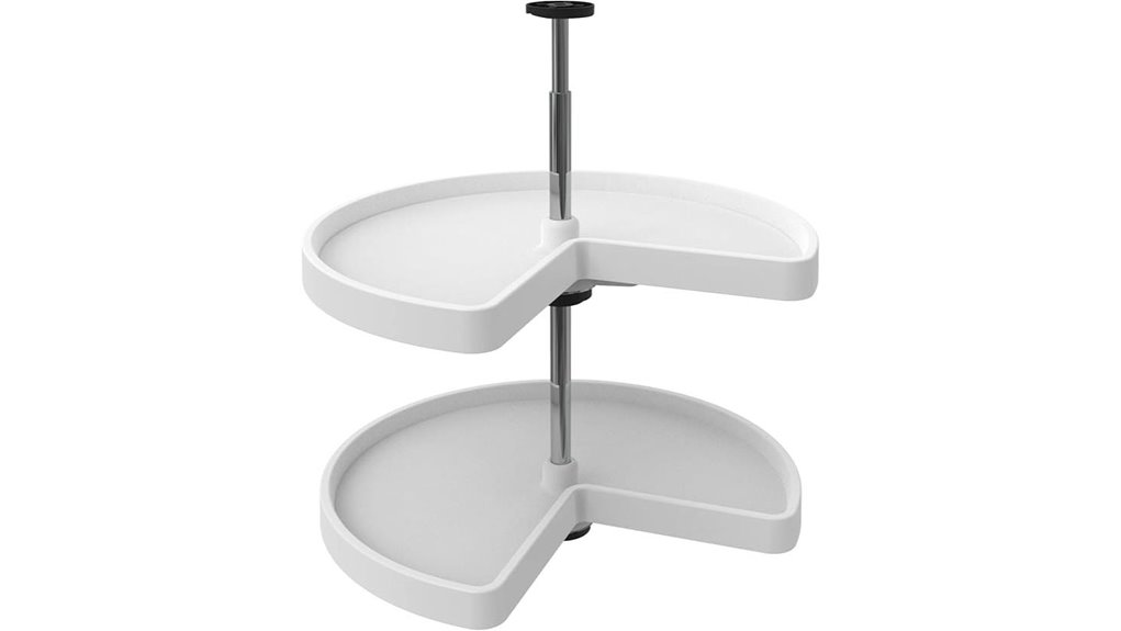rev a shelf two tier corner lazy susan