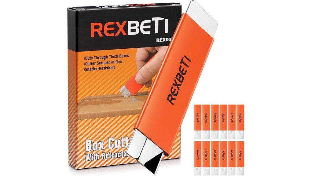 rexbeti 12 pack box cutter set