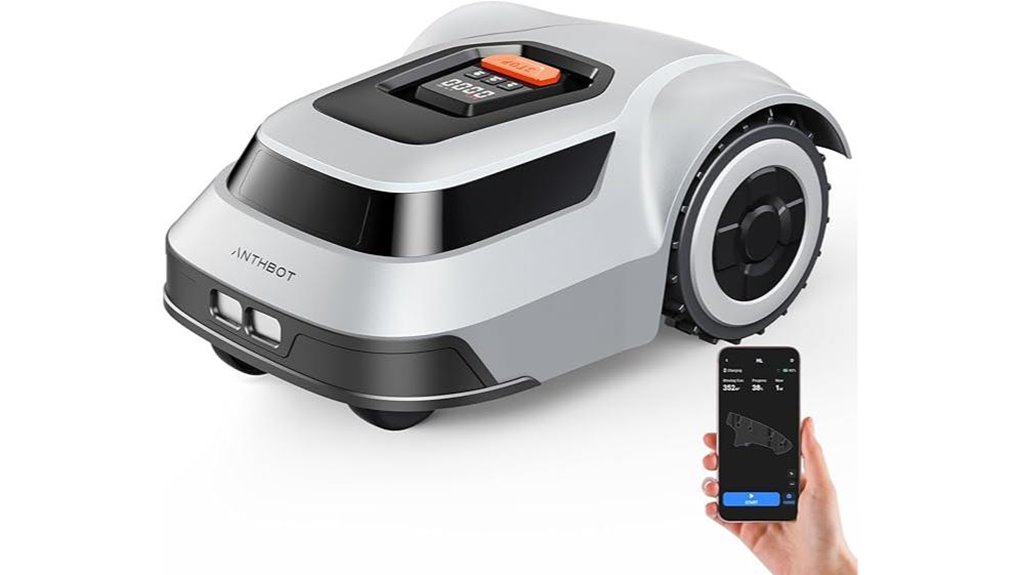 robot lawn mower auto mapping