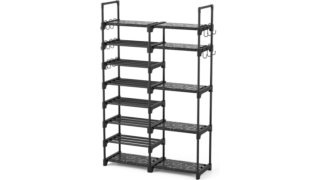 rojasop 8 tier shoe rack