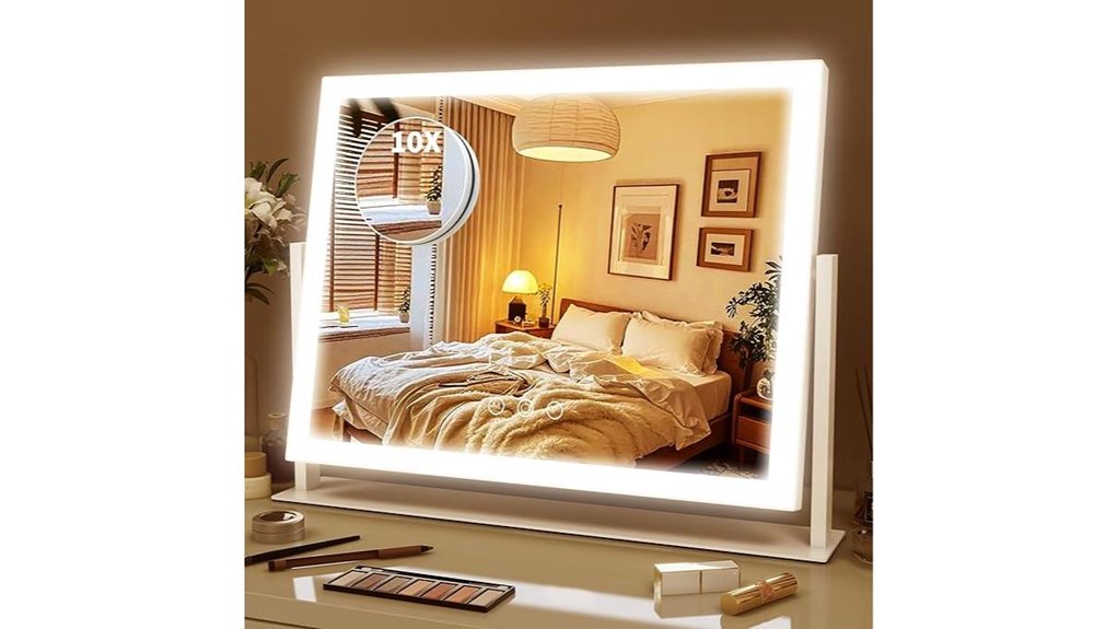 rolove 10x led mirror