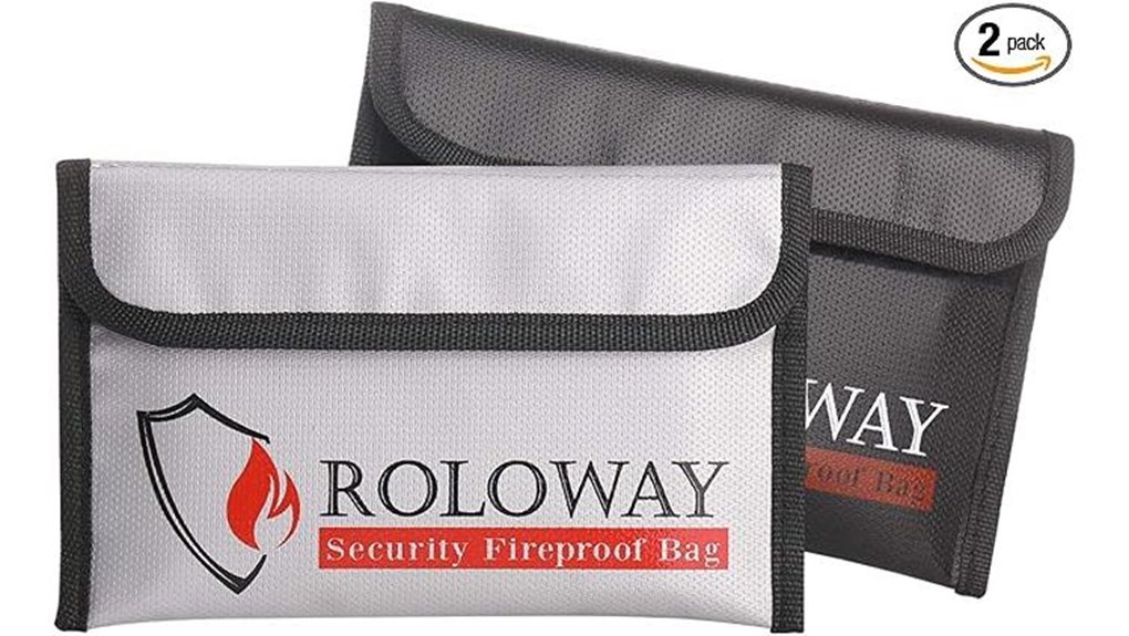 roloway 5x8 fireproof bag