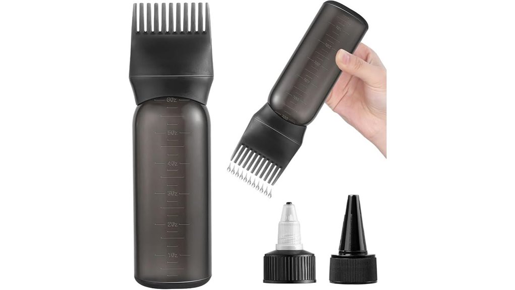 root comb hair dye oil