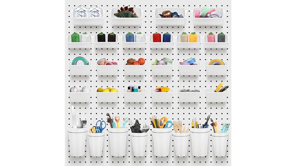 roowest pegboard organizers set