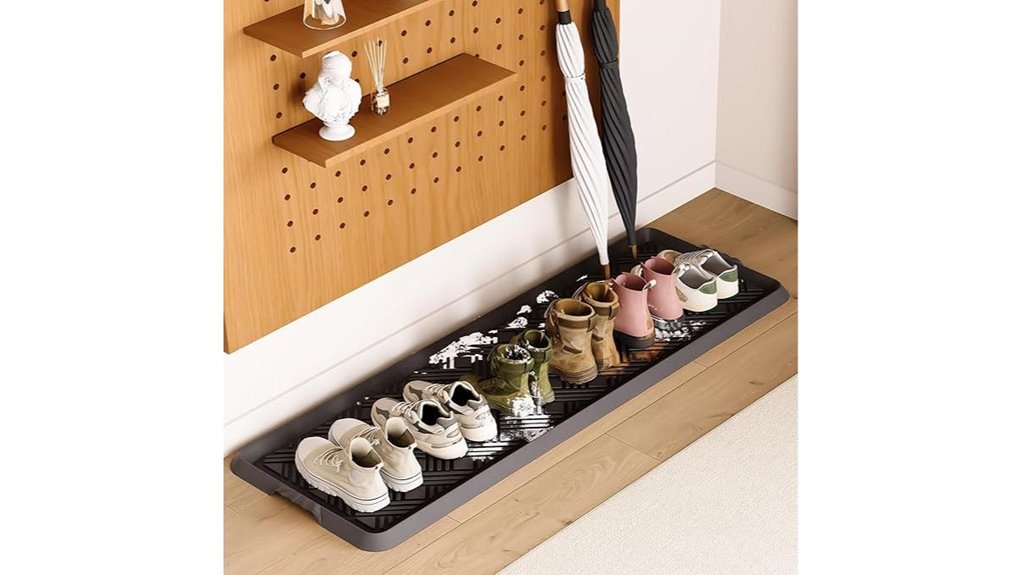 rubber boot tray entryway