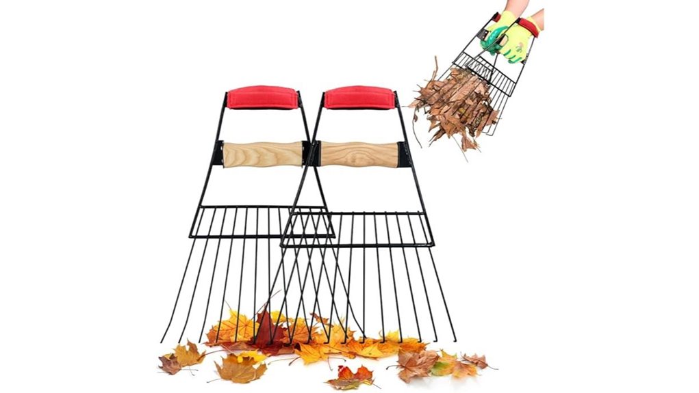 rugged steel leaf scoop