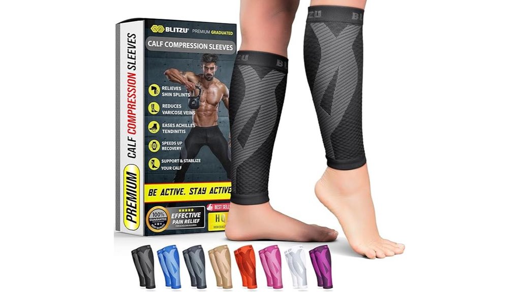 runner calf compression relief