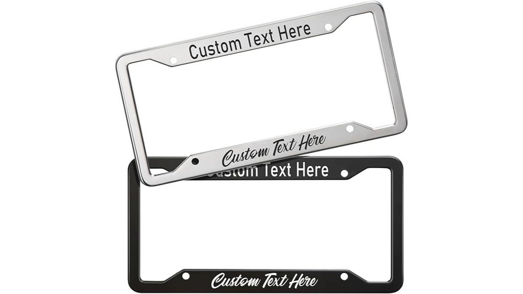 rust proof aluminum frame with screws