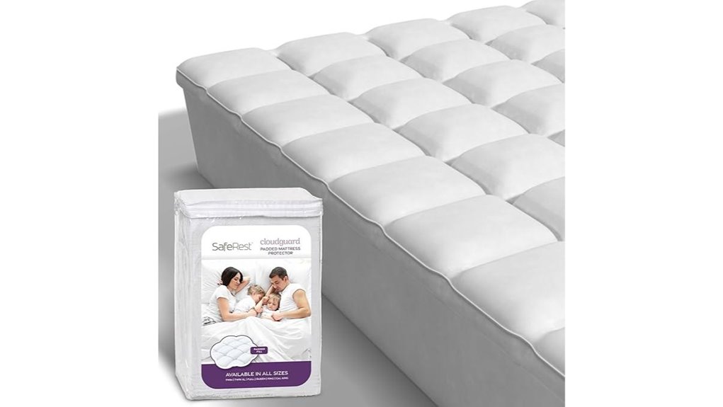 saferest cloudguard queen pad