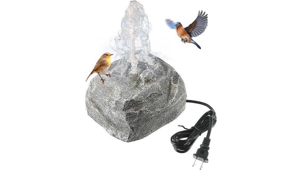 saillong granite bird bath