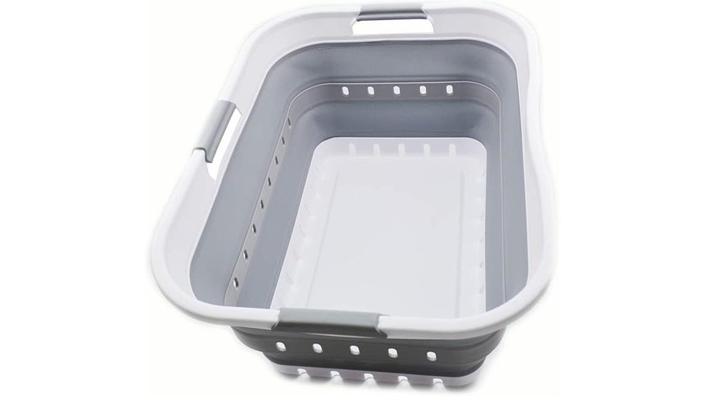 sammart collapsible 42l basket