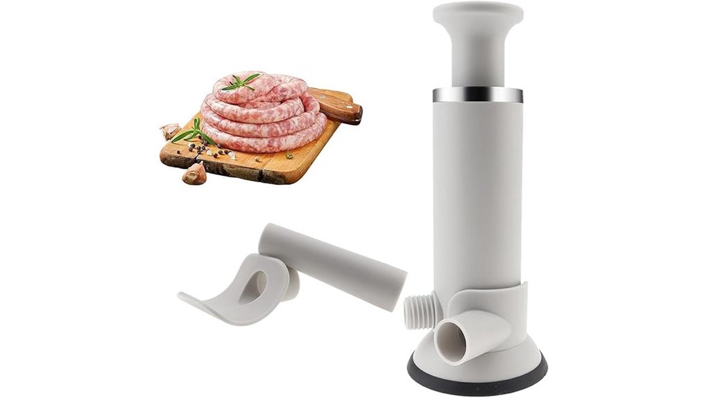 sausage stuffer with dual interfaces