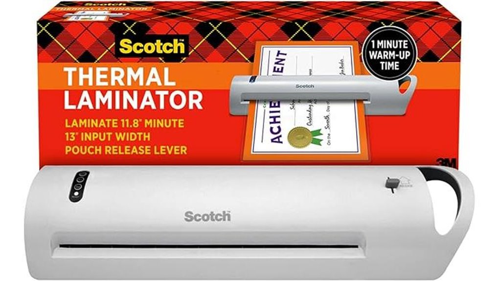 scotch 13 thermal laminator