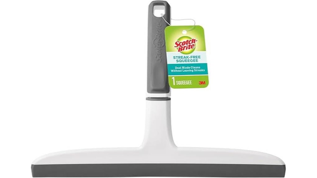 scotch brite dual blade squeegee