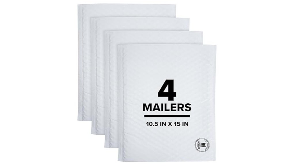 scotch poly bubble mailer