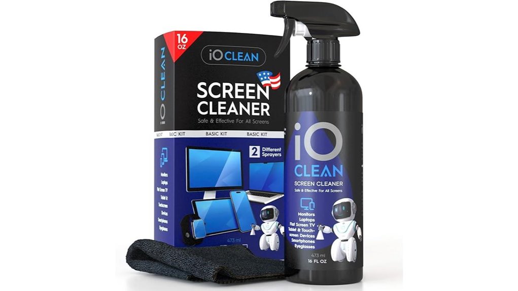 screen cleaning spray kit details