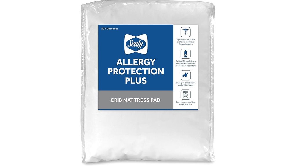 sealy waterproof mattress protector pad