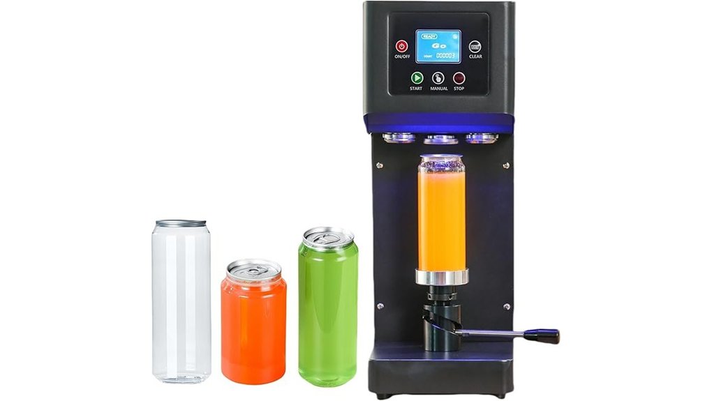 semi automatic adjustable soda sealer