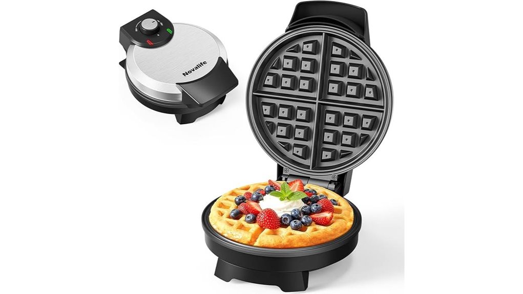 seven inch nonstick belgian waffle