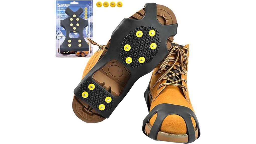 sfee ice cleats hiking
