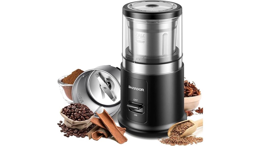 shardor one touch coffee grinder