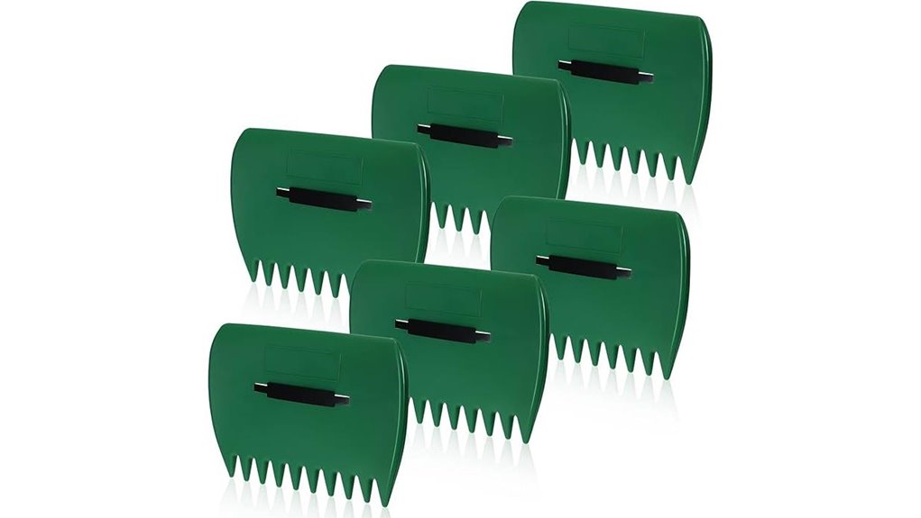sherr six piece leaf rakes