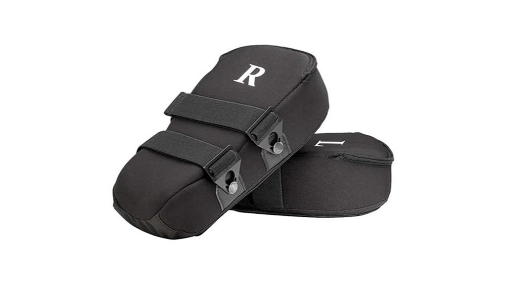 shin protected platinum knee pads