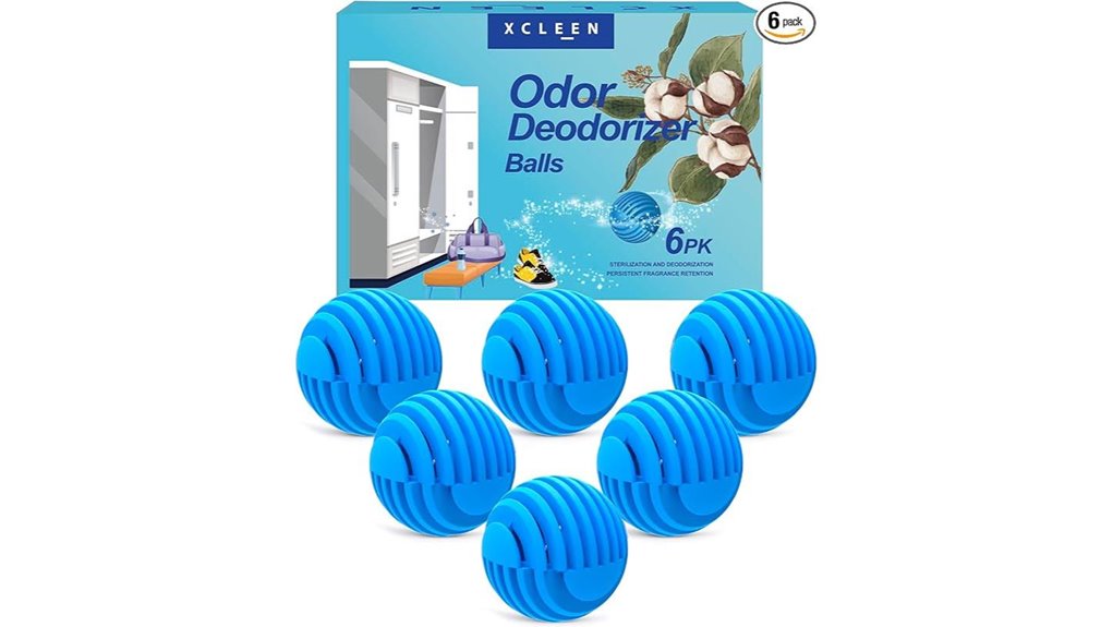 shoe deodorizer 6 pack linen