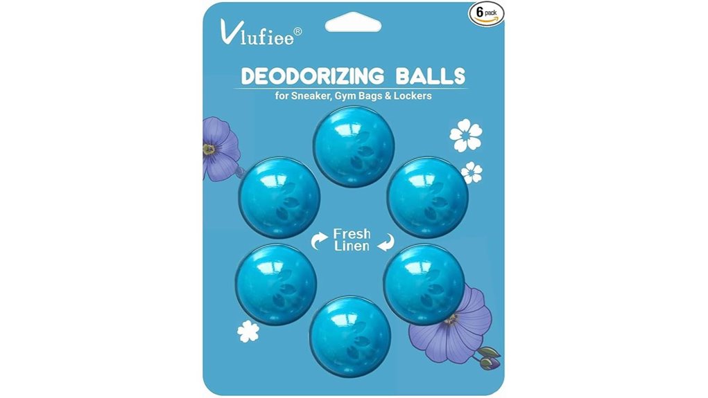 shoe deodorizer balls fresh linen