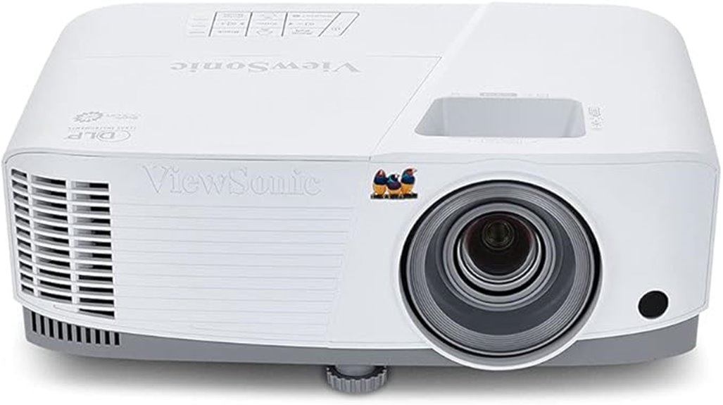 short throw 4000 lumen xga projector