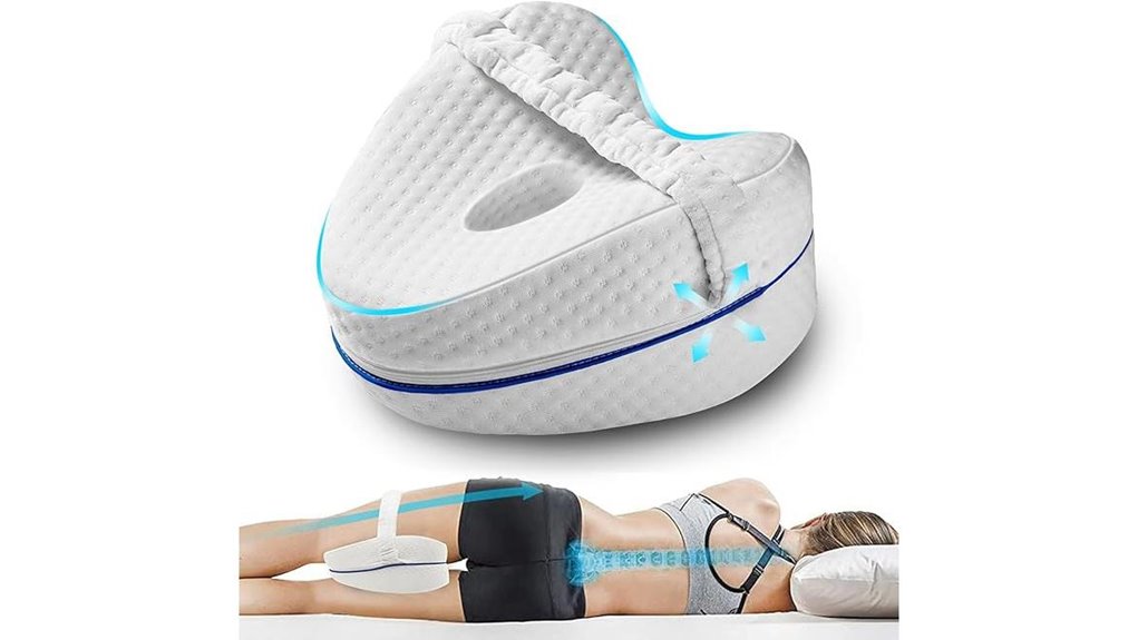 side leg knee pillow