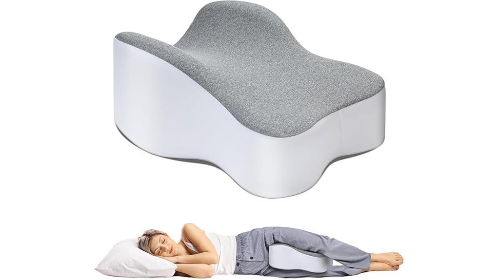 side sleeper knee pillow relief