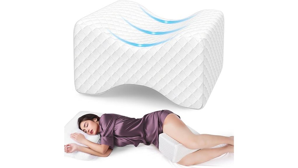 side sleeper knee pillow