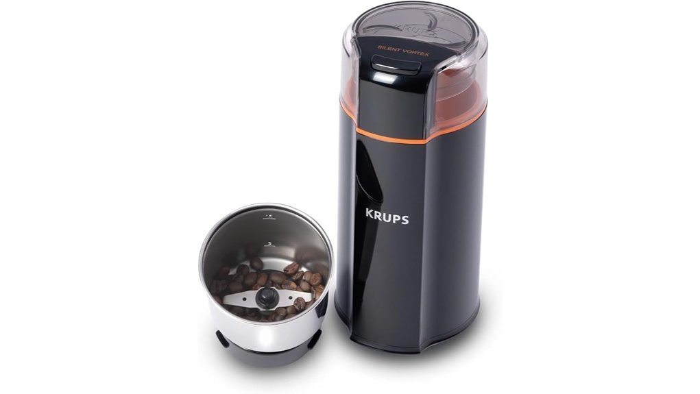 silent 3oz electric grinder