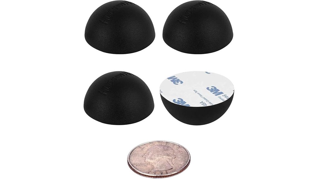 silicone 1 inch speaker isolation feet
