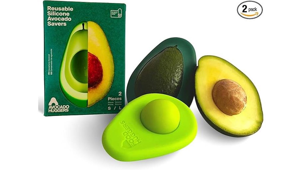 silicone avocado saver set
