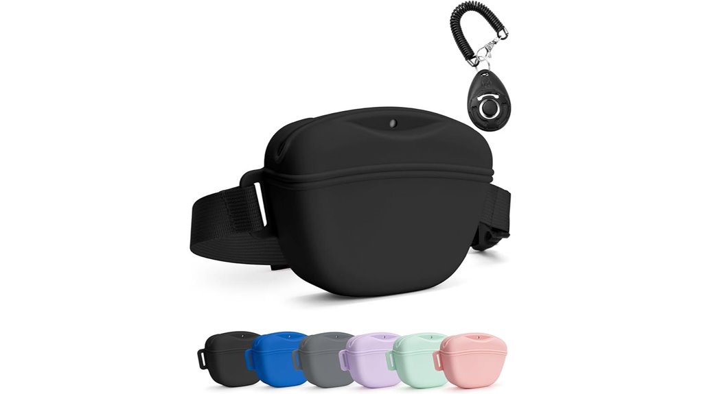 silicone dog treat pouch