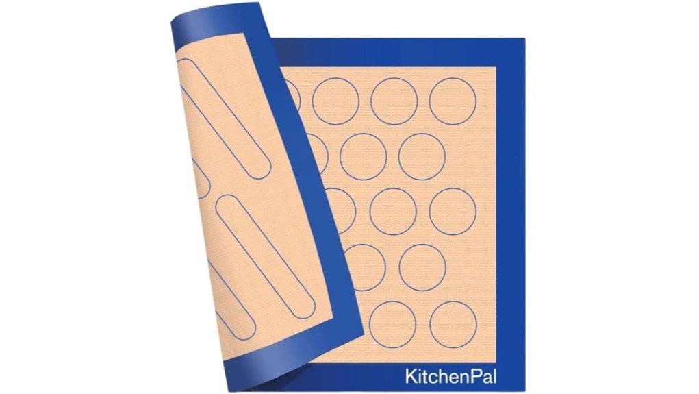 silicone double sided macaron baking mat