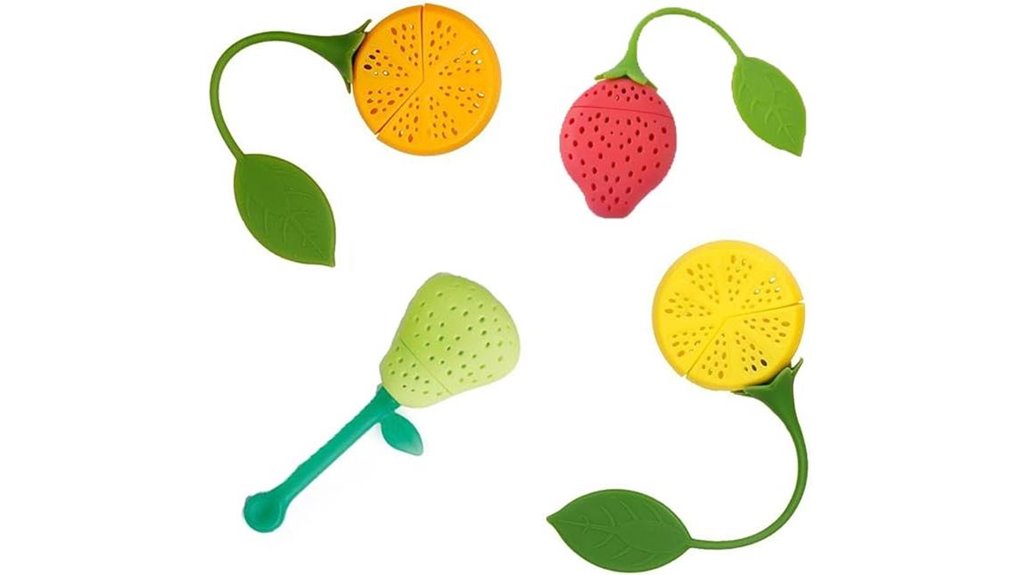 silicone fruit tea infusers 4