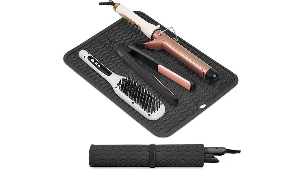 silicone heat proof velcro mat