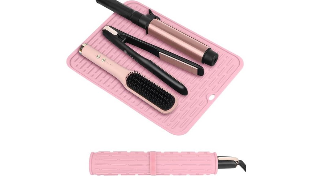 silicone heat resistant styling mat