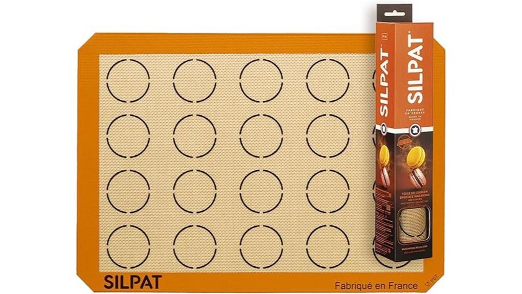 silicone non stick macaron mat