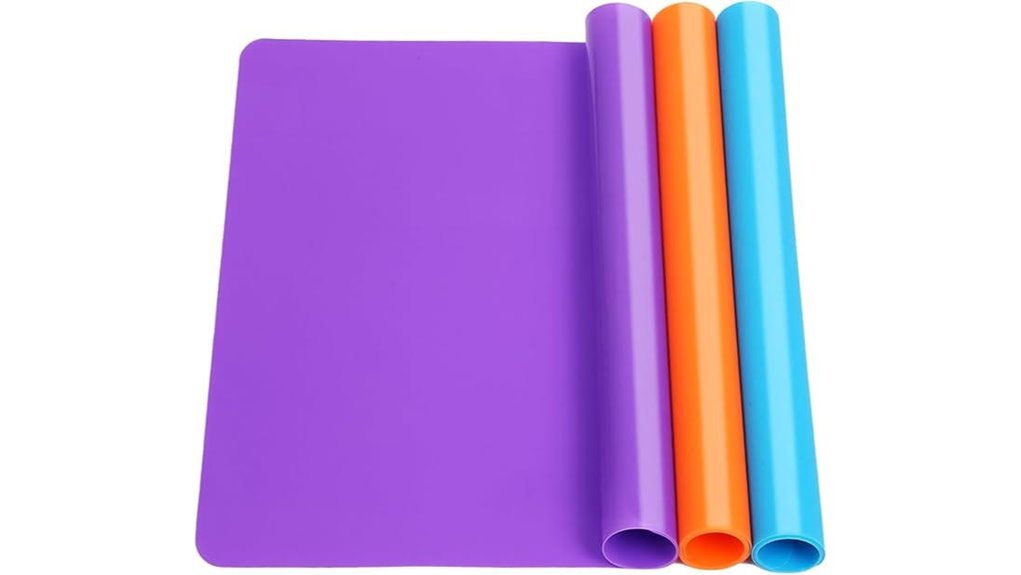 silicone playdough resin mats