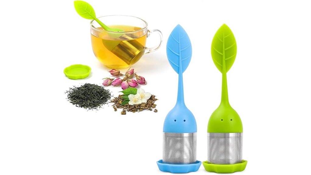 silicone tea infusers 2 pack