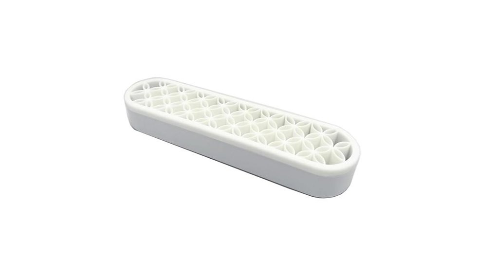 silicone white brush holder