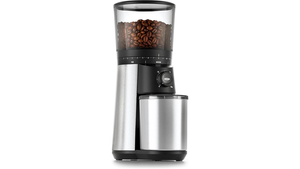 silver oxo conical grinder