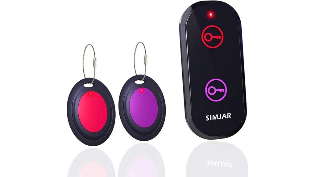 simjar key finder with two receivers