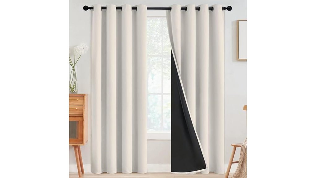 simplehome blackout curtains set