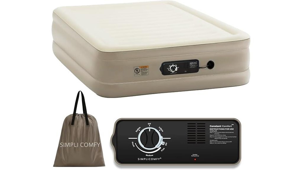 simpli queen air mattress