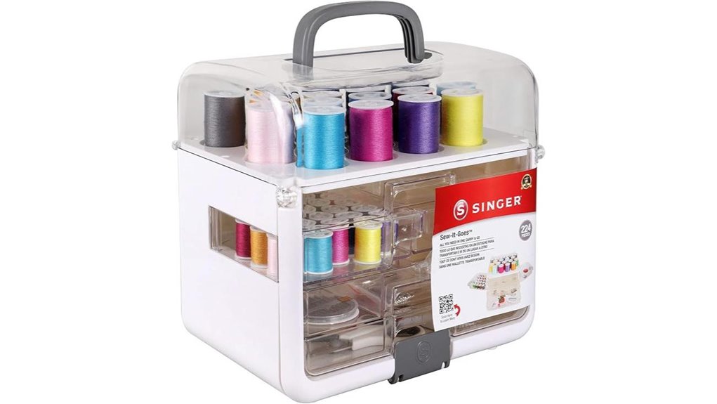 singer 224 piece sewing organizer